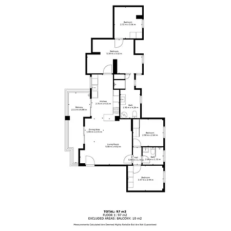 4br Penthouse W Pool & Parking 500m From The Apartment
